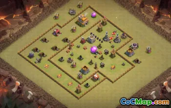 Top Town Hall 7 Base Layouts for Clash of Clans #37411