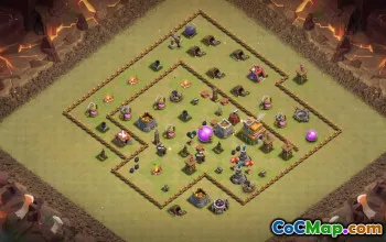 Best Town Hall 7 Base Layouts with Copy Links #37423