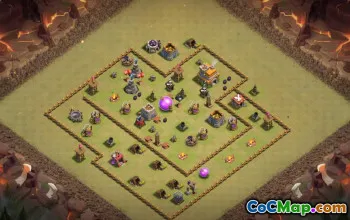 Copy Town Hall 7 Base Layouts for Clash of Clans #37428