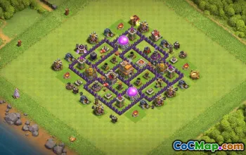 Top CoC Town Hall 7 Base Layouts & Links #37446