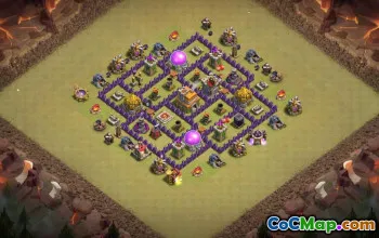 Top Town Hall 7 Base Layouts for Clash of Clans #37448
