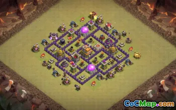 Top TH7 Clash of Clans Base Layouts & Maps #37450