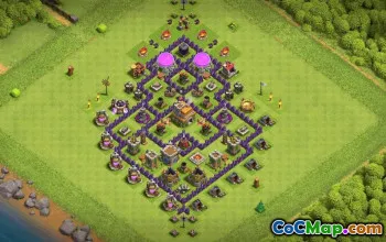 Top Town Hall 7 Base Layouts with Link #37564