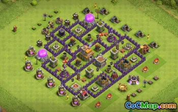 Best Town Hall 7 Base Layouts with Copy Links #37569