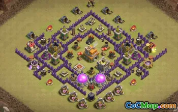 Top TH7 Clash of Clans Base Layouts with Links #37587