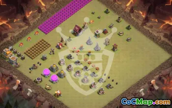 Top Town Hall 7 Base Layouts for Clash of Clans #48233