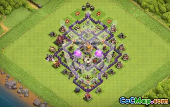 Copy Top Town Hall 7 Base Layouts for Clash of Clans #48324