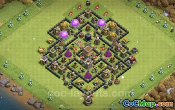 TH8 Farming Base Copy: Anti-Everything Hybrid Design #24501