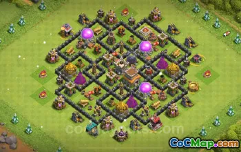 TH8 Farming Base Link - Anti 3 Stars Hybrid Design #24494