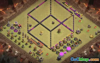 Copy TH8 Base Layouts for Clash of Clans #35363