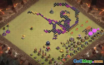 Copy Town Hall 8 Base Layout with Link #35366