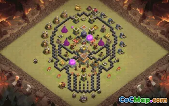 Top Town Hall 8 Base Layouts to Copy Now #36030