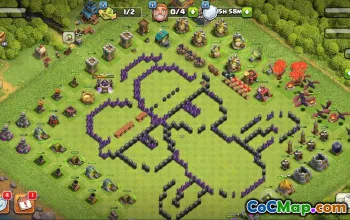 Top Town Hall 8 Base Layouts for Clash of Clans #51172