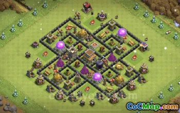 TH8 Trophy Base - Anti Everything for COC 2023 #19037