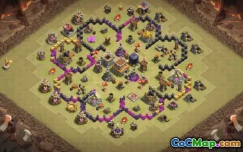 Top Town Hall 8 Base Layouts for Clash of Clans #35191