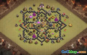 Best Town Hall 8 Base Layouts for Clash of Clans #35886