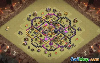 Best Town Hall 8 Base Layouts for Clash of Clans #35271