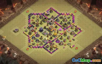 Best Town Hall 8 Base Layouts for Clash of Clans #34565