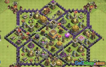 Best Town Hall 8 Base Layouts with Copy Link #35396