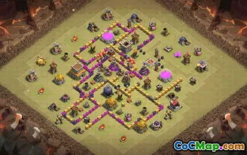Copy Base Layout CoC TH8 #34520