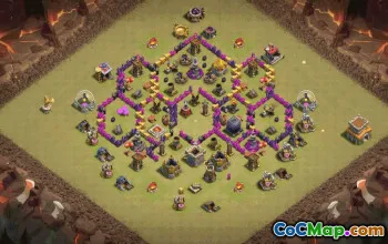 Best Clash of Clans Town Hall 8 Base Layouts #34568