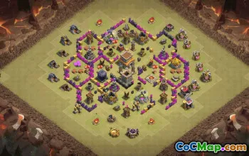 Best Town Hall 8 Base Layouts for Clash of Clans #34616