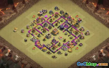Top Town Hall 8 Base Layouts for Clash of Clans #34617
