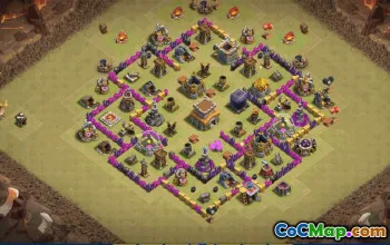 Top Town Hall 8 Base Layouts to Copy #34640