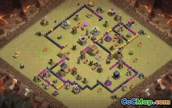 Best Town Hall 8 Base Layouts with Copy Links #34697