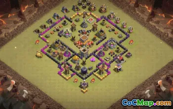 Best Town Hall 8 Base Layouts with Copy Link #34750