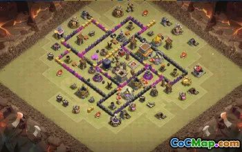 Top TH8 Clash of Clans Base Layouts & Links #34754