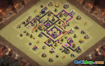 Best Town Hall 8 Base Layouts & Maps #34770