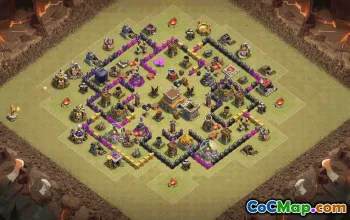 Best Town Hall 8 Base Layouts for Clash of Clans #34773