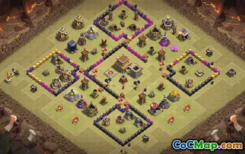 Top Town Hall 8 Base Layouts & Links #34889