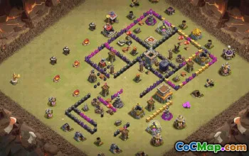 Top Town Hall 8 Base Layouts with Copy Links #34890