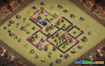 Top Town Hall 8 Base Layouts & Links #34894