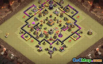 Best Town Hall 8 Base Layouts with Copy Link #34897