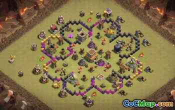 Top Town Hall 8 Base Layouts for CoC #34919