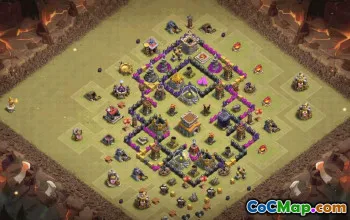 Top TH8 Base Layouts for Clash of Clans #34996