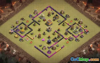 Best Town Hall 8 Base Layouts with Copy Link #34998