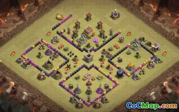 Best Town Hall 8 Base Layouts & Links #35075