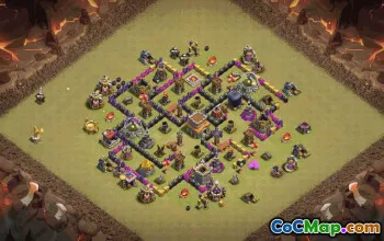 Top Town Hall 8 Base Layouts for Clash of Clans #35077