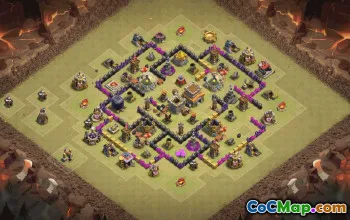 Top Clash of Clans TH8 Base Layouts with Links #35127