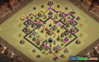 Top Clash of Clans TH8 Base Layouts & Links #35194