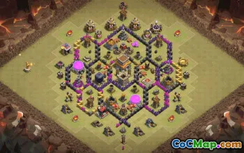 Best Town Hall 8 Base Layouts with Links #35319