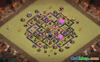 Top Town Hall 8 Base Layouts & Copy Links #35320