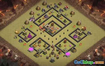 Best Town Hall 8 Base Layouts & Maps #35593