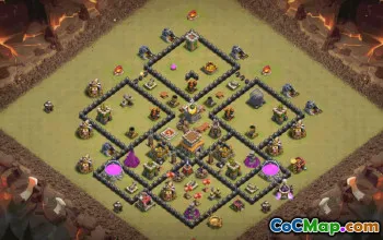 Best Town Hall 8 Base Layouts with Copy Links #35660