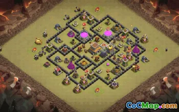 Best Town Hall 8 Base Layouts & Map Links #35742