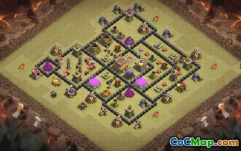 Best Town Hall 8 Base Layouts for Clash of Clans #35743